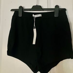 My mum made it brand new with tags attached black high waisted booty shorts